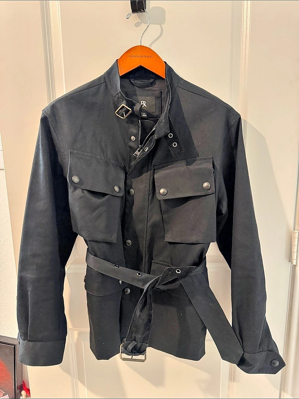 Banana Republic Black Utility Jacket